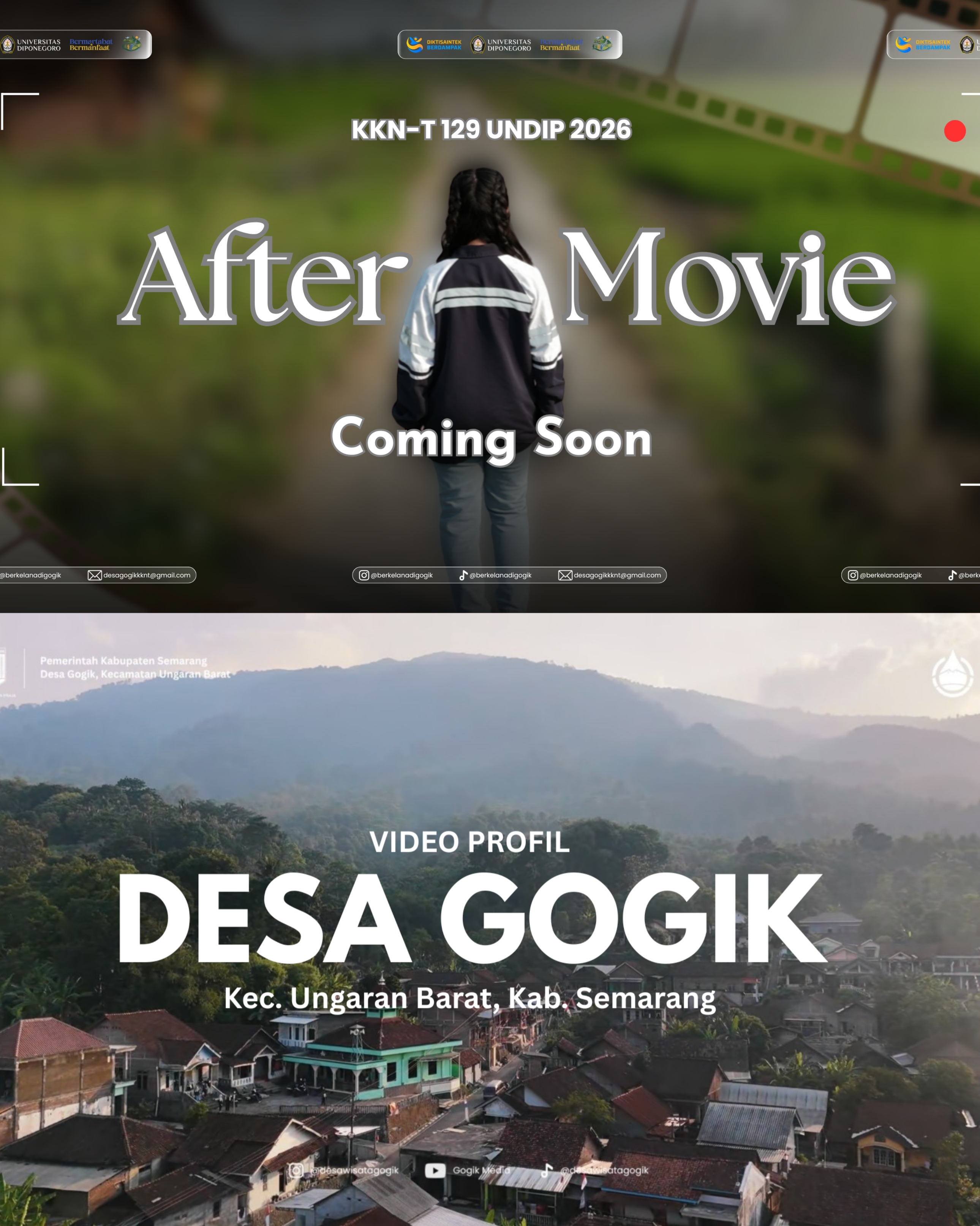 Foto Eksplorasi Potensi Lokal dan Jejak Pengabdian: Mahasiswa KKNT 129 Rilis Video Profil Desa Gogik dan Aftermovie