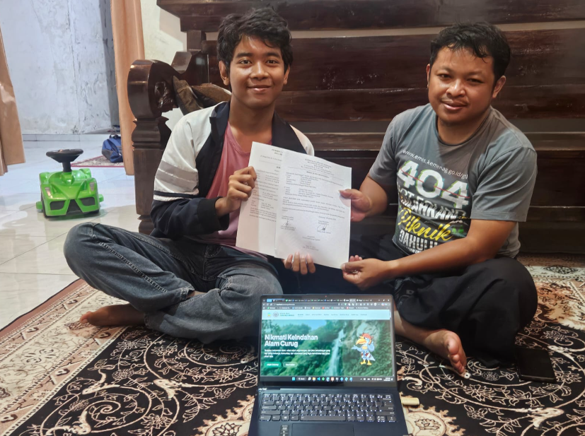 Foto Dukung Optimalisasi Potensi Wisata, Mahasiswa KKN-T 129 Undip Kembangkan Landing Page Untuk Wisata Semirang