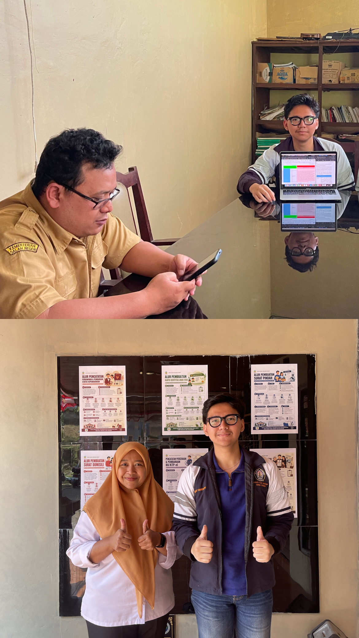 Foto Langkah Pendampingan Penataan Administrasi dan Inventarisasi Legalitas Dokumen Pemerintah Desa sebagai Upaya Penguatan Tertib Administrasi dan Kepastian Hukum dalam Tata Kelola Pemerintahan Desa