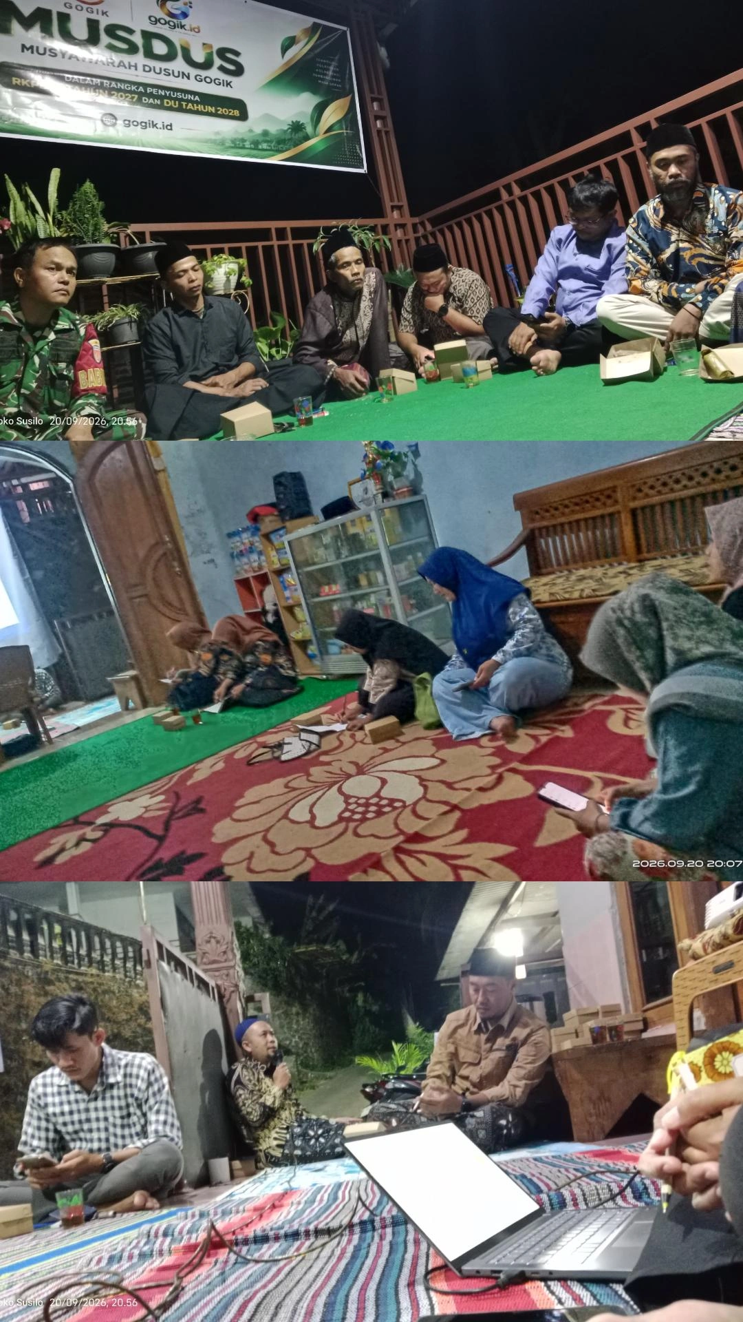 Foto MUSYAWARAH DUSUN GOGIK